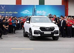 VinFast hoàn thành sản xuất thử nghiệm chiếc xe Lux SUV đầu tiên