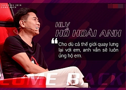 5 câu nói ấn tượng nhất tập 13 The Voice 2019: 'Cho dù cả thế giới quay lưng, anh vẫn ủng hộ em'