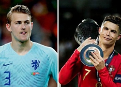 "Bom tấn chuyển nhượng" De Ligt gieo sầu MU: Báo hiệu sắp về cùng Ronaldo