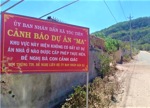 Bùng phát dự án 'ma'