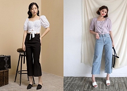 Các nàng có biết, chiếc áo Blouse cổ vuông, tay bồng đang khiến bao chàng nhớ thương?