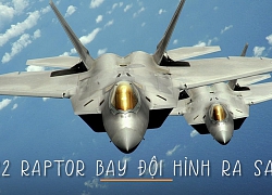 Cảm giác 'so cánh' bên tiêm kích F-22 Raptor ra sao?