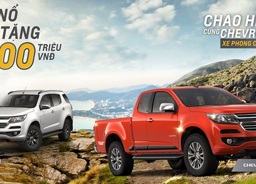 Chevrolet Trailblazer và Colorado - bộ đôi SUV và bán tải sáng giá