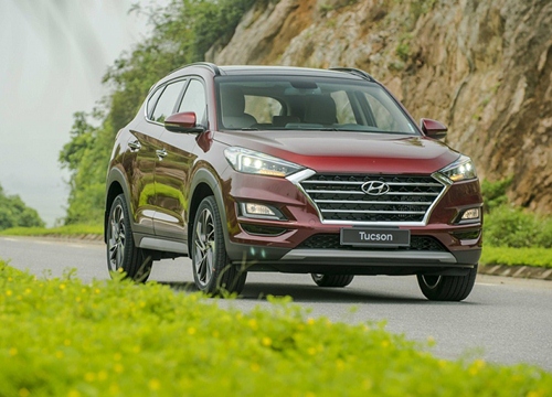 Chi tiết 6 màu, 4 phiên bản của Hyundai Tucson 2019