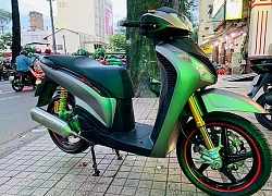 Honda SH150 nhập Ý độ đồ hơn 100 triệu cực kỳ bắt mắt của tay chơi xe Sài Thành