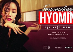 Hyomin sẽ song ca với một ca sĩ Việt Nam tại fanmeeting đầu tiên tại nhà hát Hòa Bình