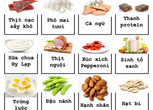 Món ăn vặt giàu protein, ít tinh bột giúp tăng cơ giảm mỡ nhanh chóng