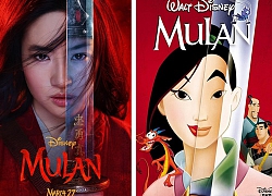 Mulan của Lưu Diệc Phi với bản gốc hoạt hình: Giống nhau đến từng khung ảnh!