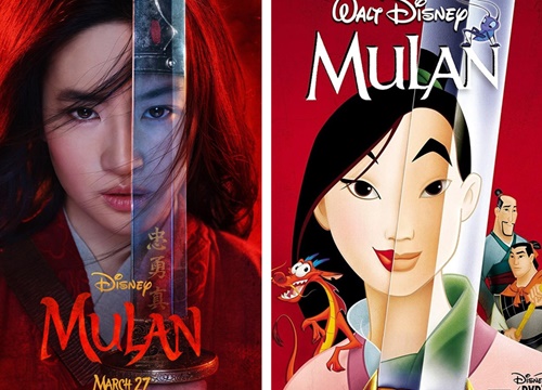 Mulan của Lưu Diệc Phi với bản gốc hoạt hình: Giống nhau đến từng khung ảnh!