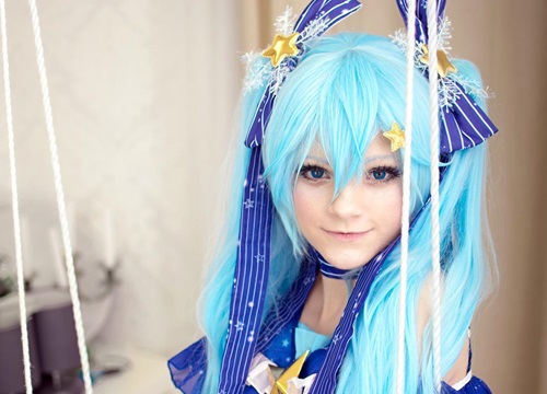 Snow Hatsune Miku bộ ảnh theo trang phục mùa đông