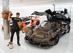 Bật nắp chai theo phong cách Pagani Huayra Hermes của đại gia Manny Khoshbin