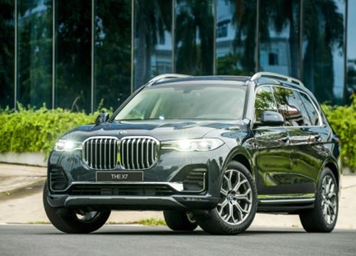 Chi tiết xe thể thao đa dụng SAV BMW X7 full-size giá 7,5 tỷ đồng