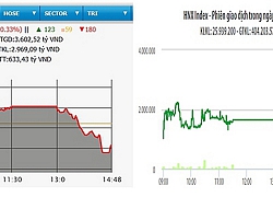 Đảo chiều, VN-Index vẫn giữ được mốc 975 điểm