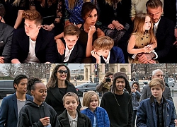 Đều có một đại gia đình, cuộc sống của các con nhà Angelina Jolie và David Beckham khác nhau như thế nào?