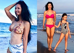 Diva Hồng Nhung diện bikini hai mảnh, khoe cơ bụng hoàn hảo ở độ tuổi U50