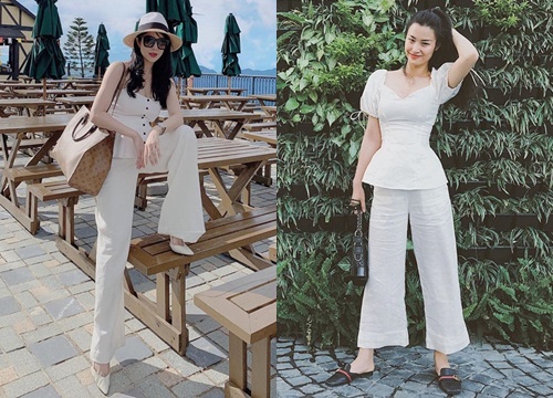 Khoe street style mùa du lịch cùng sắc vàng nổi bật như cặp 'chị chị em em' Hồ Ngọc Hà - Minh Hằng