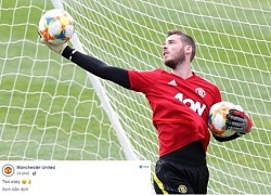 Trang chủ Man Utd dùng từ "đặc biệt" để mô tả phong độ của De Gea