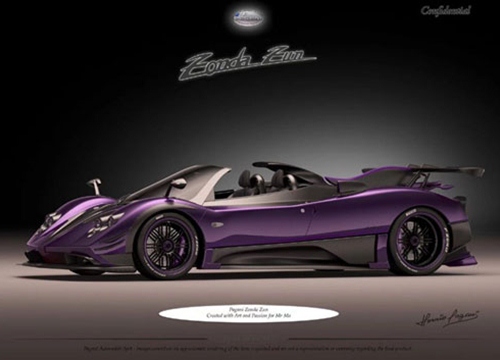 Zonda Zun - mẫu siêu xe độc đáo của Pagani