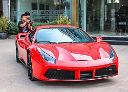 9 tháng sau tai nạn, siêu xe Ferrari 488 GTB của Tuấn Hưng tái xuất