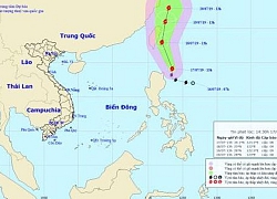 Bão Danas thẳng hướng Tây Bắc, giật cấp 11, nguy cơ bão chồng bão