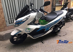 Bắt gặp Honda PCX Electric chạy thử trên đường phố Hà Nội