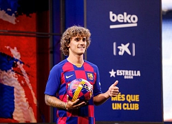 "Bom tấn" chuyển nhượng Griezmann ra mắt Barca: Số áo bất ngờ, sớm nịnh Messi