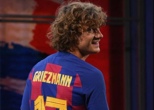 "Bom tấn" Griezmann rạng rỡ ra mắt Barcelona