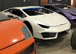 Cảnh sát "đánh sập" cơ sở sản xuất xe Ferrari và Lamborghini nhái