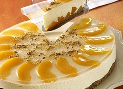 Cheesecake đào