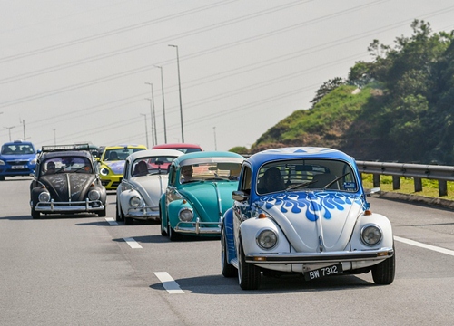 Đã mắt với ngày hội Volkswagen Beetle quy tụ hơn 400 xe 'con bọ'