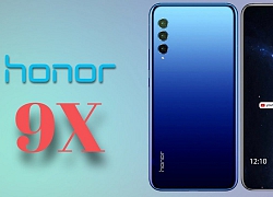 Honor 9X lộ diện thiết kế mặt lưng tuyệt đẹp qua poster quảng cáo mới