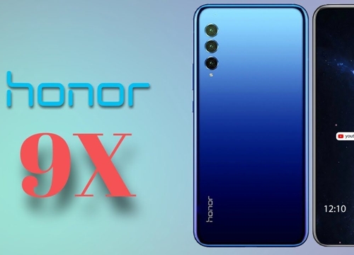 Honor 9X lộ diện thiết kế mặt lưng tuyệt đẹp qua poster quảng cáo mới