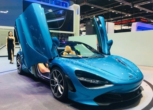 Mui trần Mclaren 720S mui trần đến Thái Lan