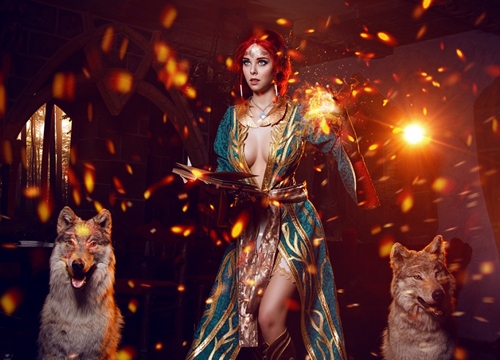 Nét đẹp trưởng thành của phù thủy Triss Merigold (The Witcher)