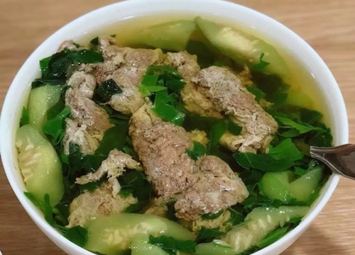 Nhộng rang - Canh Cáy