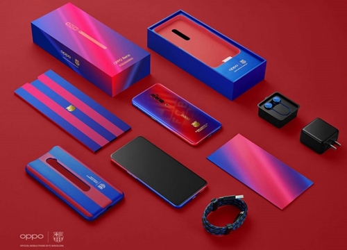 OPPO ra mắt OPPO Reno 10X Zoom FC Barcelona cực "ngầu", giá hơn 23 triệu