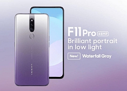 OPPO ra mắt phiên bản OPPO F11 Pro Waterfall Grey tuyệt đẹp