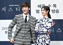 Sao 'Hoàng hậu cuối cùng' Choi Jin Hyuk và Nana đẹp đôi tại họp báo 'Justice'