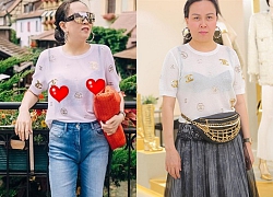 'Âm điểm thanh lịch' với kiểu ăn mặc của Phượng Chanel: Mặc áo mà như không, rõ mồn một cả nội y lẫn ngực