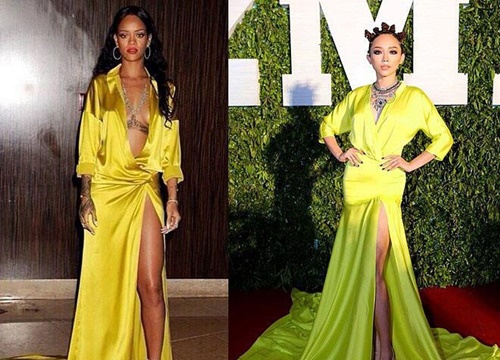 'Bạn thân' Kỳ Duyên và loạt mỹ nhân học hỏi phong cách của Rihanna