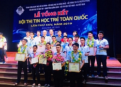 Đà Nẵng giành giải nhất toàn đoàn Hội thi Tin học trẻ toàn quốc