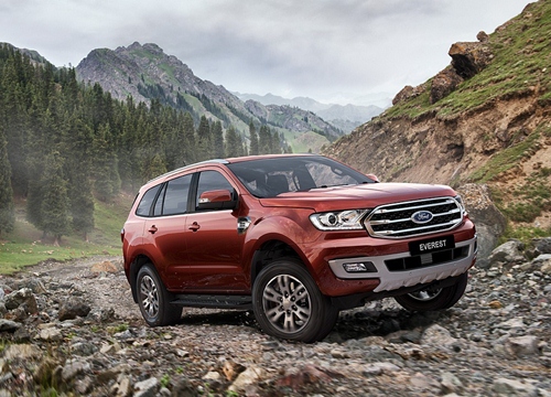 Chi tiết Ford Everest 2019: Giá bán & thông số kĩ thuật