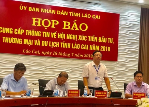 Hội nghị xúc tiến tiến đầu tư, thương mại và du lịch tỉnh Lào Cai năm 2019