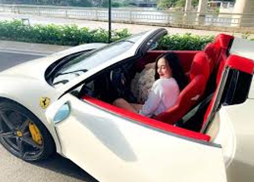 Hot girl mới tậu Ferrari 458 Spider thứ 2 tại Việt Nam là ai?