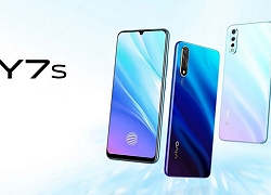 Vivo Y7s ra mắt: Chip Helio P65, 3 camera sau, vân tay dưới màn hình