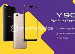 Vivo Y90 màn hình rộng, pin lớn lộ ảnh báo chí trước ngày ra mắt