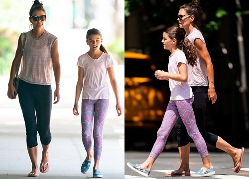 Công chúa Hollywood một thời Suri Cruise nay đã phổng phao lắm rồi, đôi chân dài miên man đặc biệt hút mắt