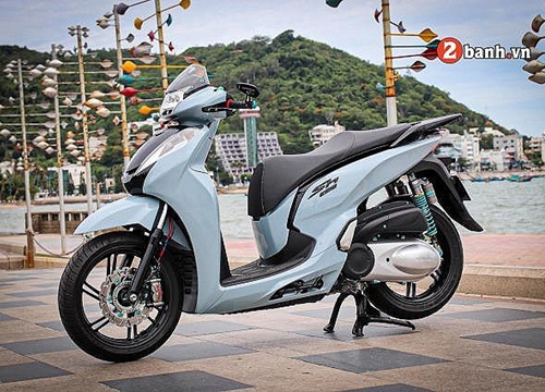 Mãn nhãn ngắm Honda SH 300i độ diện mạo siêu chất của biker xứ biển