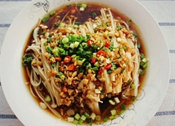 Nấm trộn chay