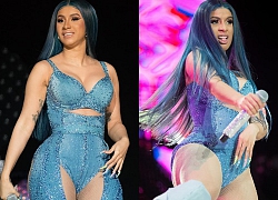 Sau màn bục quần xấu hổ, Cardi B tiếp tục diện bodysuit khoe bàn tọa 'siêu to khổng lồ'